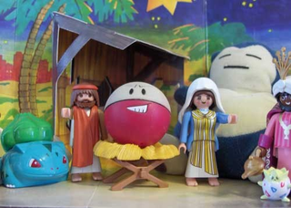 Illustration for article titled Scifi-Themed Nativities Offer an Alternative Christmas Story